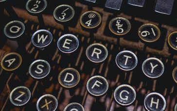 Typewriter, Letters, Qwerty, Technology Wallpaper