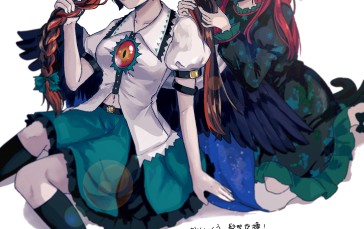 Touhou, Kaenbyou Rin, Elfears, Redhead, Animal Ears Wallpaper