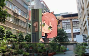 Picture-in-picture, Urban, City, Anime Girls, Anya Forger Wallpaper