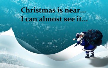 Quote, Christmas, Santa Claus Wallpaper