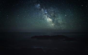 Milky Way, Starry Night, Space Wallpaper