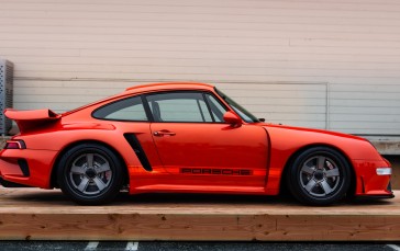 Porsche 993, Restomod, Orange Cars, 90s Cars Wallpaper