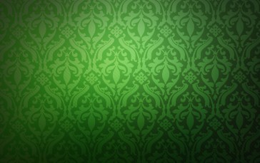 Green Background, Shape, Pattern, Light, Illustration Wallpaper