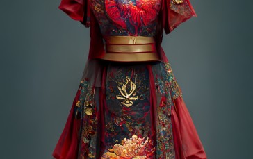 AI Art, Hanfu, Clothing, Chinese Clothing Wallpaper