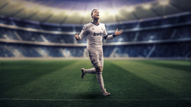 Cristiano Ronaldo, Football, Stadium, Sport Wallpaper