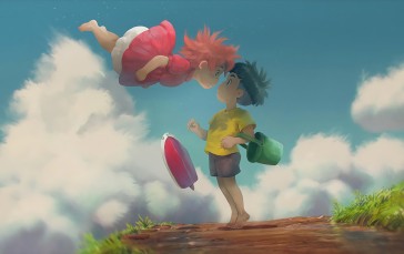 Ponyo (Movie), Anime, Ponyo, Studio Ghibli Wallpaper