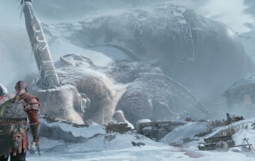 God of War, God of War (2018), Giant, Cold, Freezing, Video Games Wallpaper