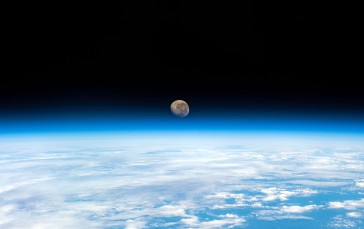 Earth, Atmosphere, International Space Station, Space Wallpaper