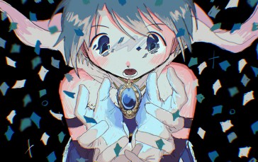 Miki Sayaka, Mahou Shoujo Madoka Magica, Necklace, Anime Wallpaper