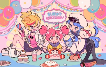 MuseDash, Music, Anime Girls, Colorful, Sweets Wallpaper