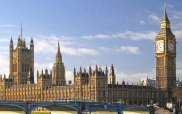 Big Ben, London, Building, Sky Wallpaper
