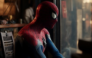 Marvel Cinematic Universe, Marvel Heroes, Spider-Man, Spiderman Homecoming, AI Art Wallpaper