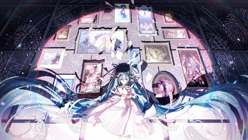 Hatsune Miku, Anime, Anime Girls, Vocaloid Wallpaper
