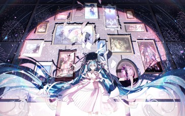 Hatsune Miku, Anime, Anime Girls, Vocaloid Wallpaper