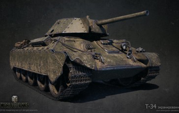 Tank, World of Tanks, T-34, Army Gear Wallpaper