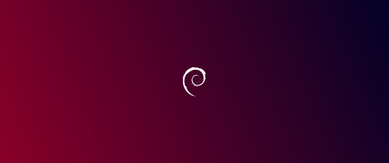 Linux, Minimalism, Gradient, Debian Wallpaper