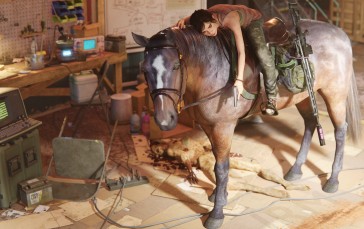 Ellie Williams, The Last of Us, 4K Gaming, CGI Wallpaper