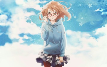 Anime, Anime Girls, Kyoukai No Kanata, Kuriyama Mirai Wallpaper