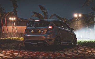 Forza Horizon 5, Ford Fiesta ST, Car, Taillights Wallpaper
