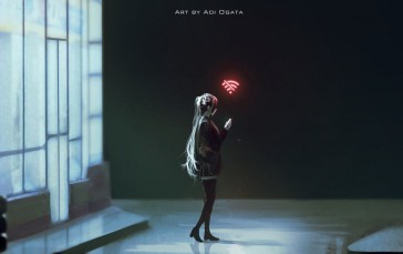 Aoi Ogata, 2D, Anime Girls, Internet Wallpaper