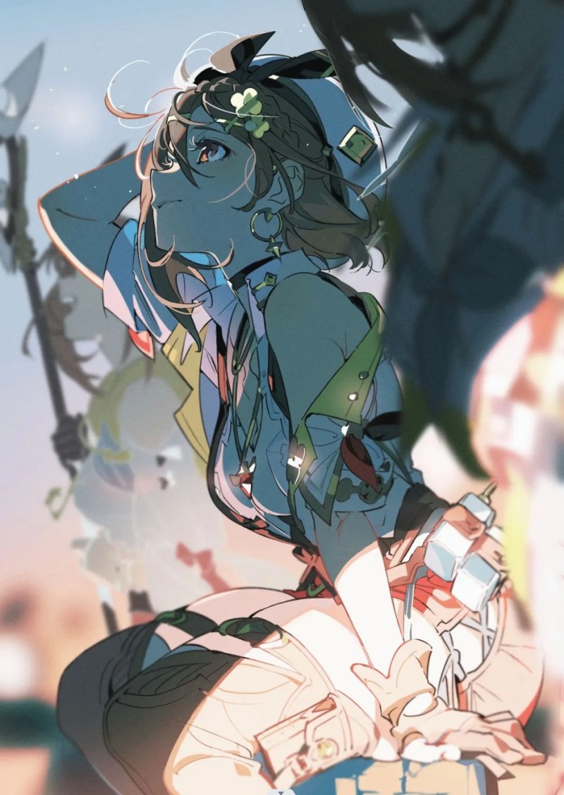 Atelier Ryza, Anime, Anime Girls, Portrait Display, Looking Up, Earring Wallpaper