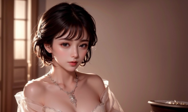 Ai Dongdong, AI Art, Asian, Women Wallpaper