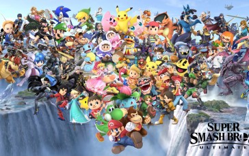 Super Smash Bros. Ultimate, Video Game Characters, Nintendo, Sonic Wallpaper
