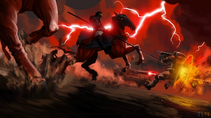 Warhammer 40.000, Death Korps of Krieg, Video Games, Digital Art Wallpaper
