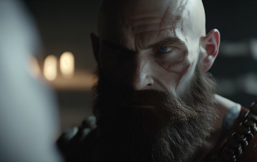 Kratos, God of War, God of War (2018), Digital Art, Video Games Wallpaper