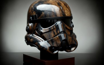 AI Art, Imperial Stormtrooper, Helmet, Star Wars Wallpaper