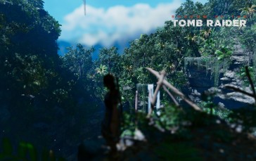 Tomb Raider, 505 Games, Logo, Video Games Wallpaper
