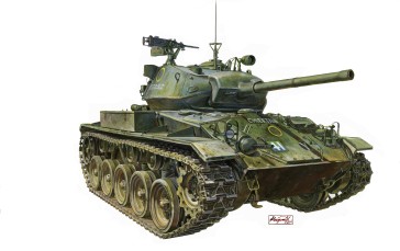 Tank, Army, Military, M24 Chaffee Wallpaper