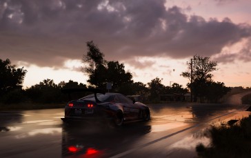 Forza Horizon 5, Toyota Supra, Sunset, Car, Video Games Wallpaper