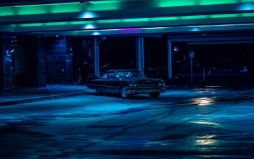 Ghost Busters, Old Car, 4K, Nick Fonger, Photography Wallpaper