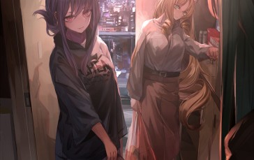 Anime Girls, Anime, Horns, Fox Girl Wallpaper