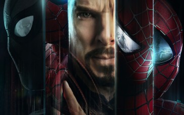 Spider-Man: No Way Home, Mizuri AU, Doctor Strange, Peter Parker, Tom Holland, Tobey Maguire Wallpaper