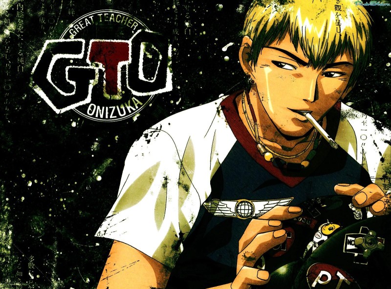 Great Teacher Onizuka, Gunbuster, Anime Men, Cigarettes Wallpaper