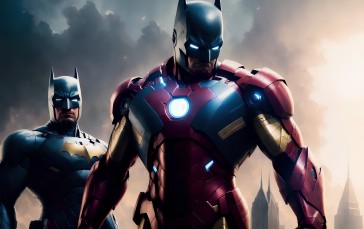 Batman (2021), Iron Man, Iron Man 2, Marvel Comics, Marvel Studios Wallpaper