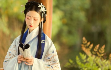 Hanfu, Asian Girl, Traditional Clothes, Women Wallpaper