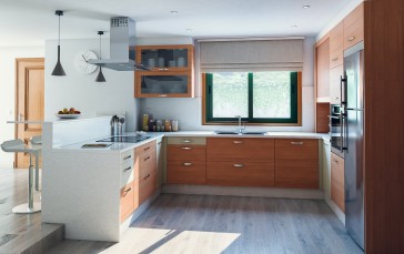 Furnished, Kitchen, Interior Wallpaper