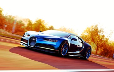 Bugatti Chiron, Forza Horizon 4, Fall, Car Wallpaper