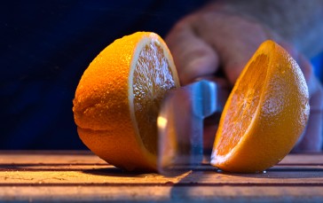 Fruit, Knife, Orange (fruit) Wallpaper