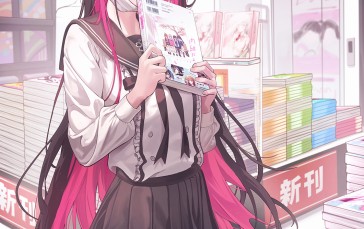 Original Characters, Pink Eyes, Anime Girls, Manga Wallpaper