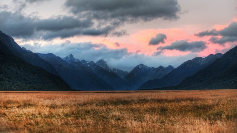 Landscape, 4K, New Zealand, Nature Wallpaper
