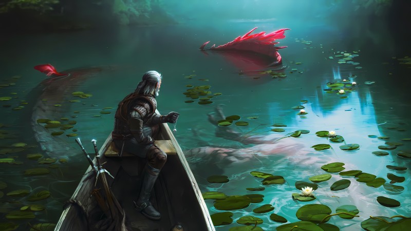 ArtStation, The Witcher, Geralt of Rivia, Video Games, PC Gaming, Video Game Art Wallpaper