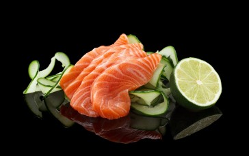 Sushi, Japanese Food, Vegetables, Lime, Food Wallpaper
