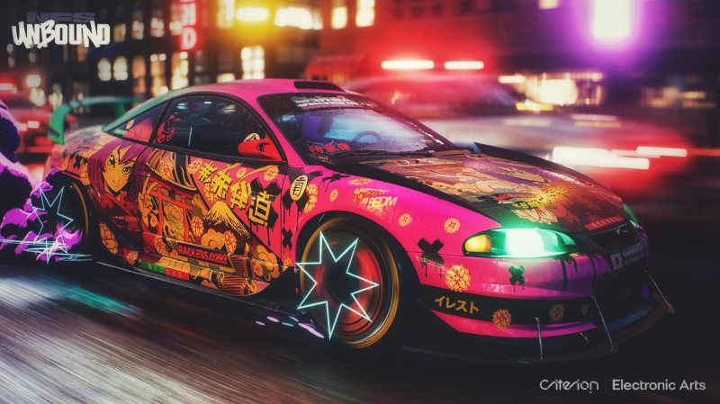 Need for Speed Unbound, Need for Speed, Video Game Car, Car, Anime Girls, Japanese Wallpaper
