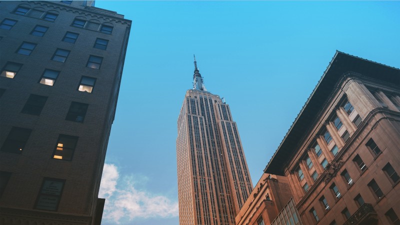 Empire State Building, Skyscraper, New York City, City Wallpaper