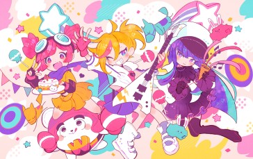 MuseDash, Anime Girls, Gamer, Music Wallpaper