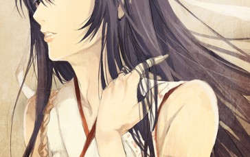 Anime, Anime Girls, Kantai Collection, Fusou (KanColle), Long Hair Wallpaper